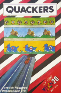 Quackers Vic-20 US box art